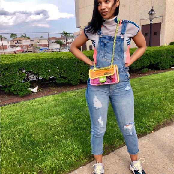 Women’s Fashion Designer Transparent PVC Clear Bag - Picture 2 of 3